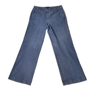 Sandro Denim Wide Leg Jeans
